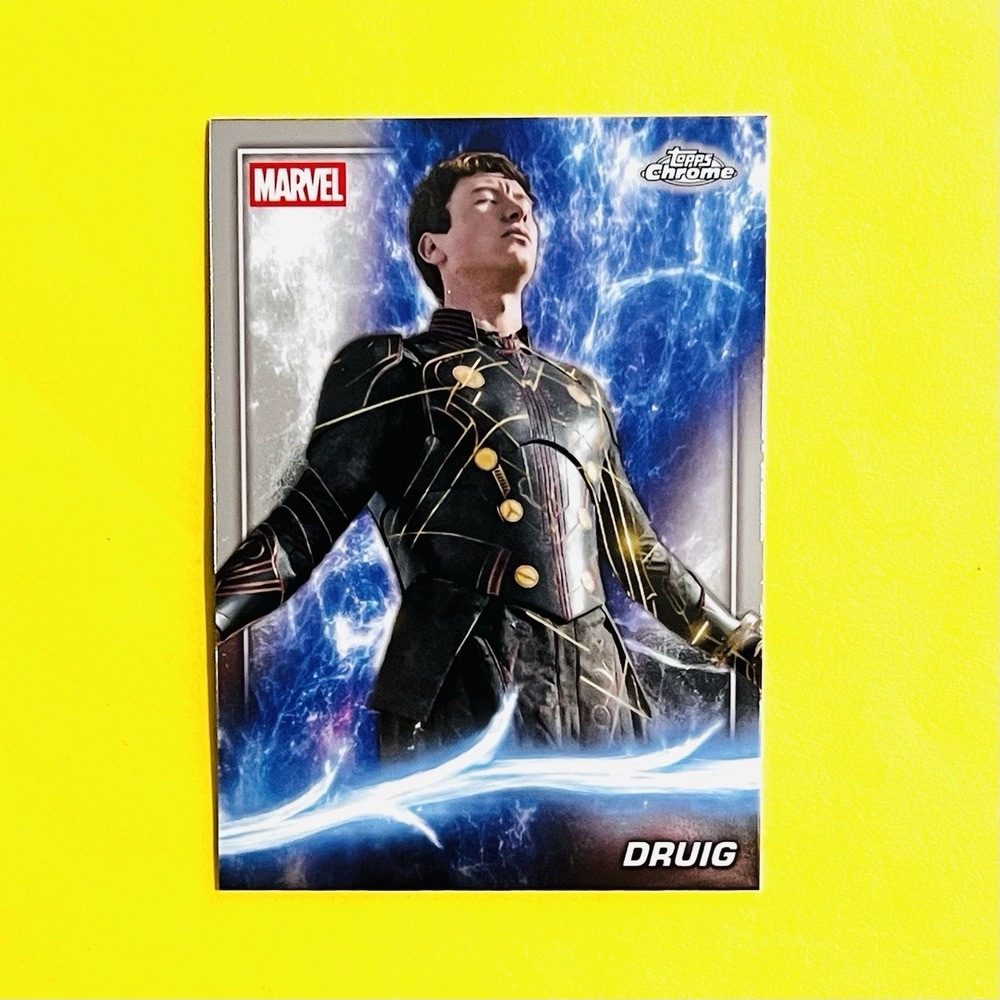 2025 Topps Chrome Marvel‎ Studios Phase Four Druig #124 Eternals